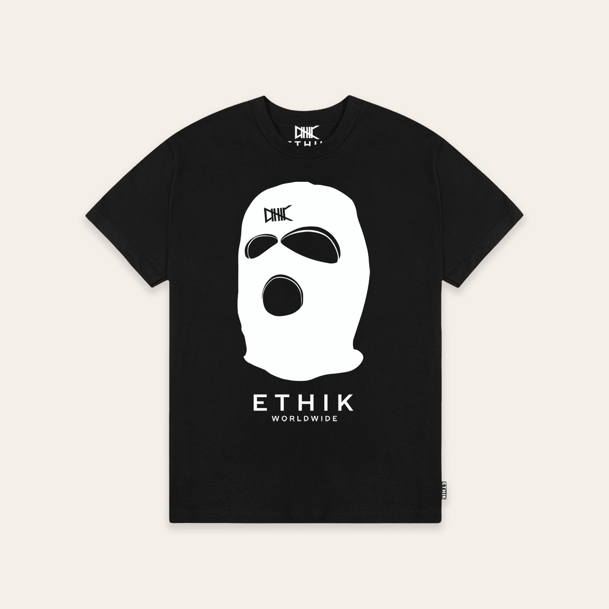 Mask Up Merch Masked Up Tee | Black – Ethik Worldwide