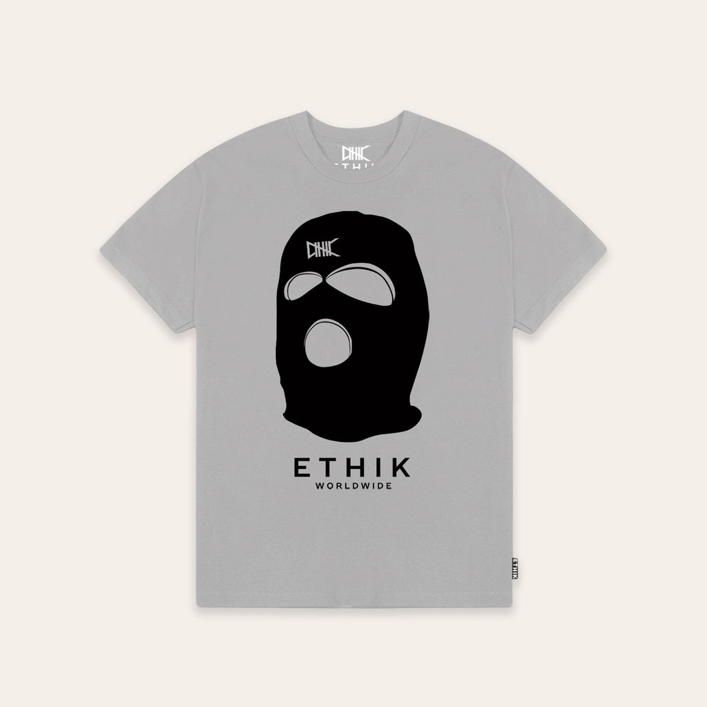 Masked Up Tee | Grey
