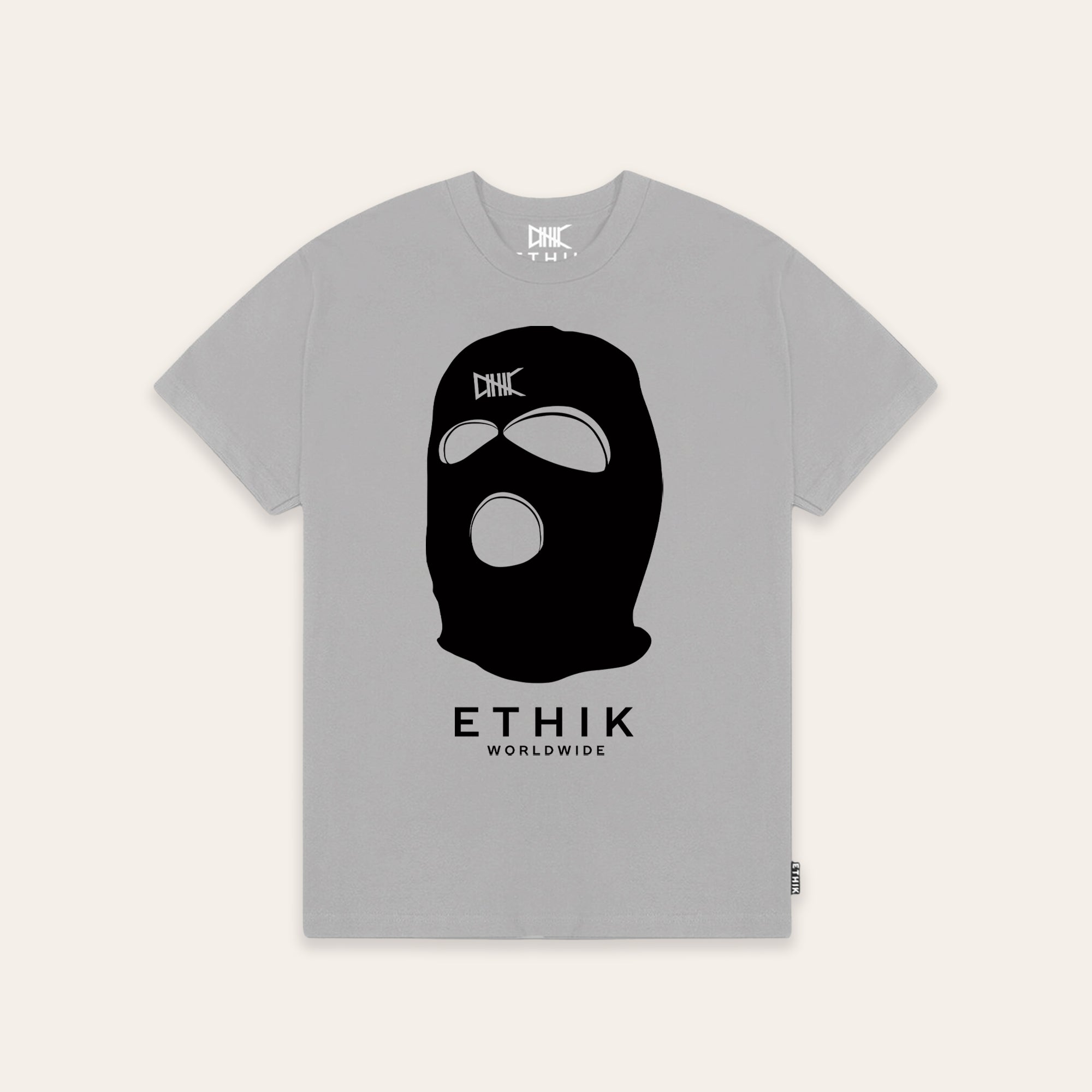 Masked Up Tee | Grey