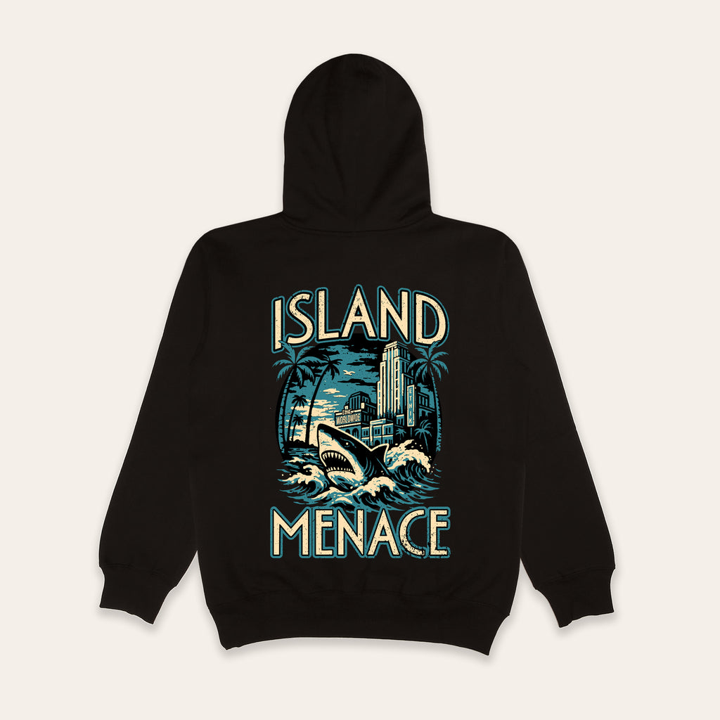 Island Menace Hoodie | Black