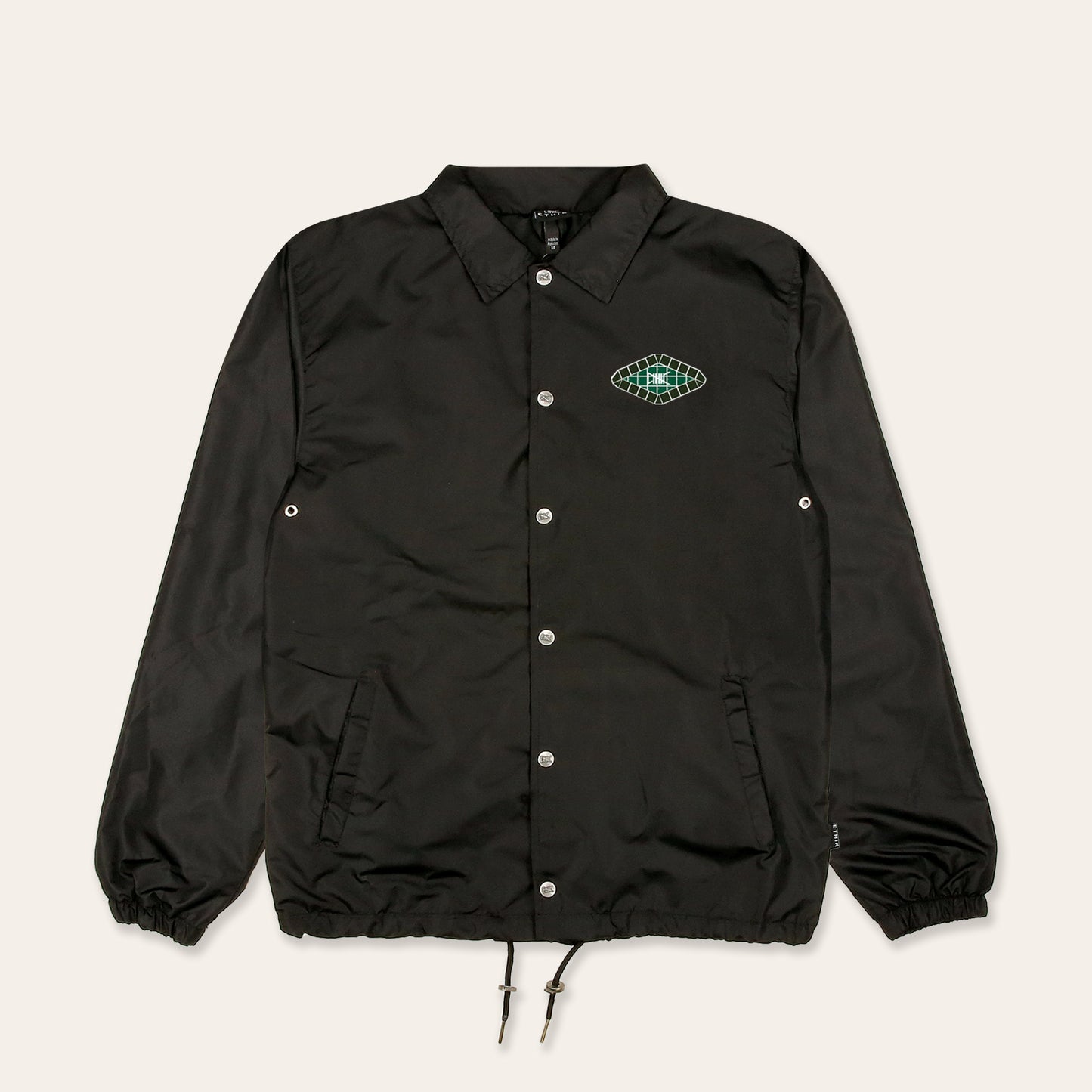 Mosaic Coaches Jacket | Black