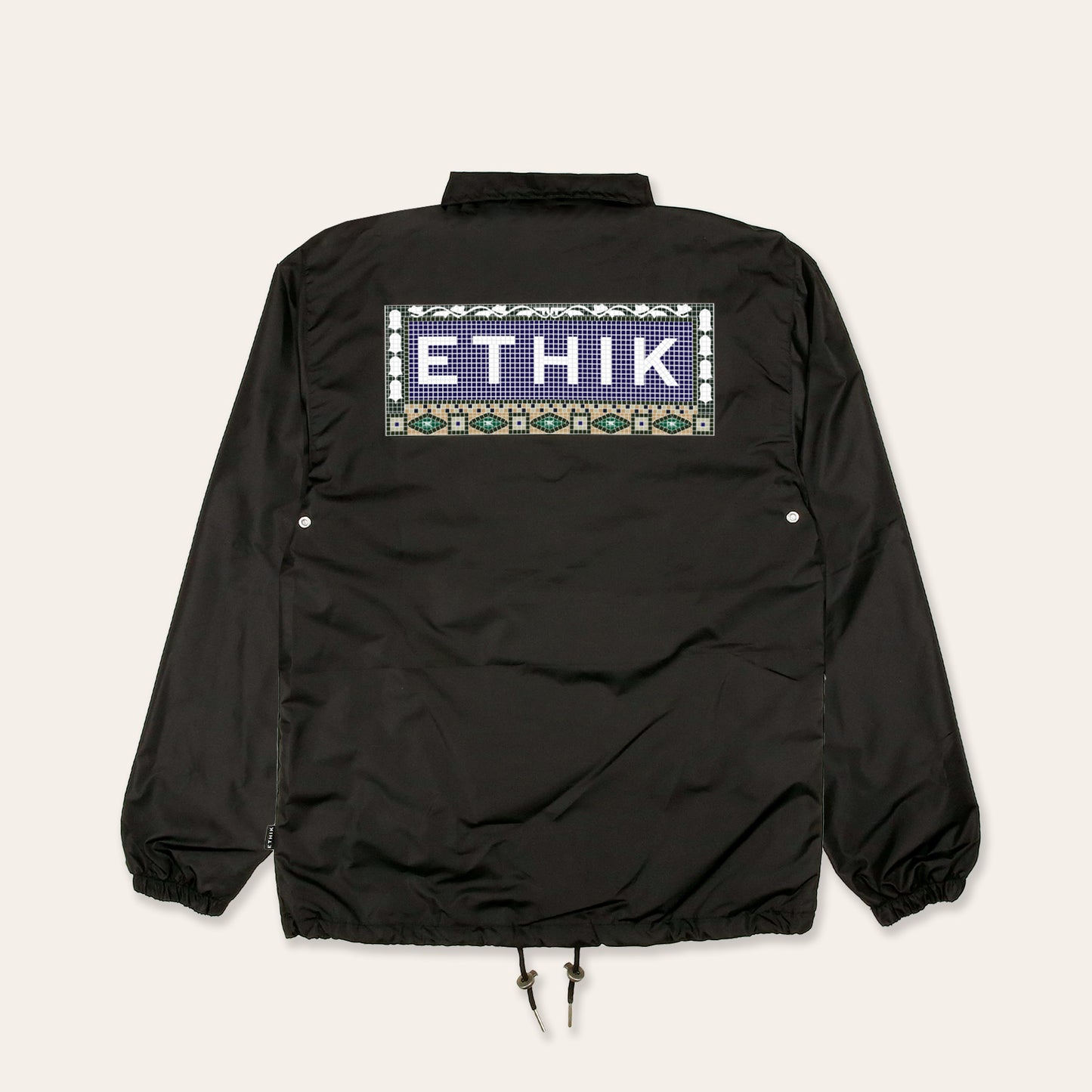 Mosaic Coaches Jacket | Black
