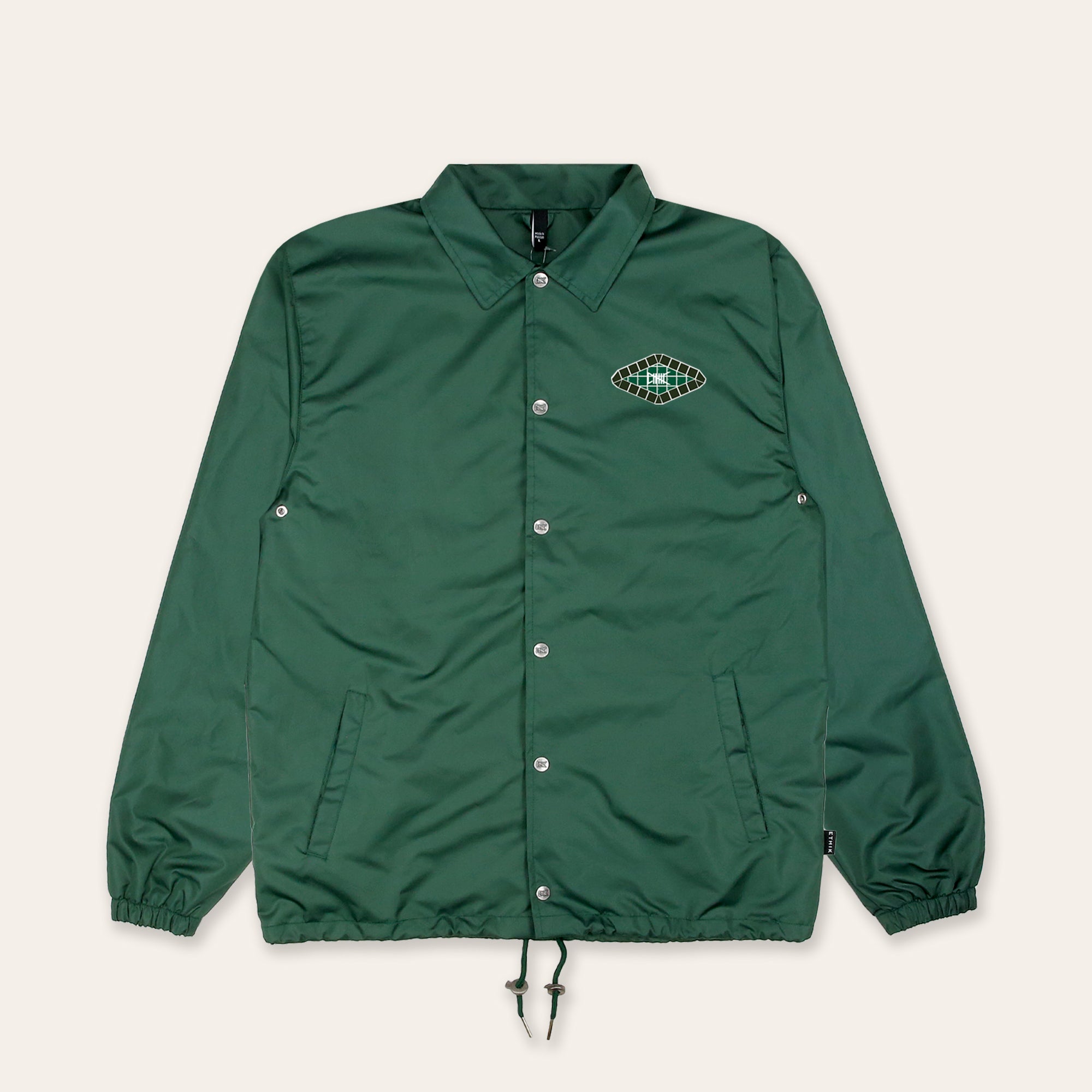 Mosaic Coaches Jacket | Green