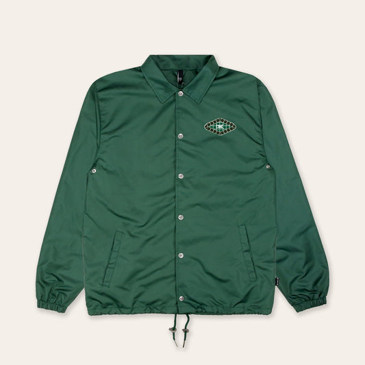Mosaic Coaches Jacket | Green