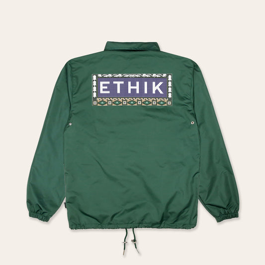Mosaic Coaches Jacket | Green