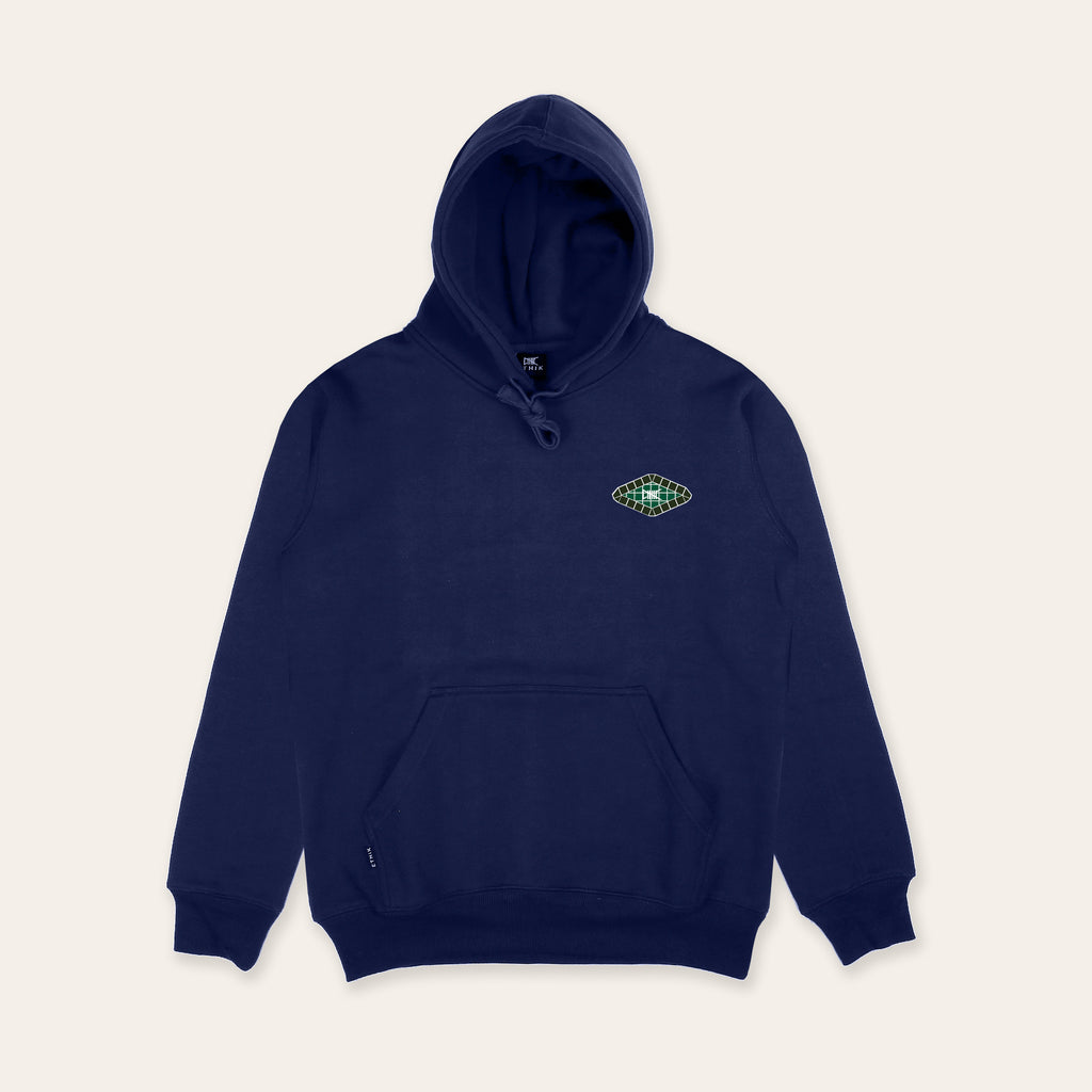 Mosaic Hoodie | Navy