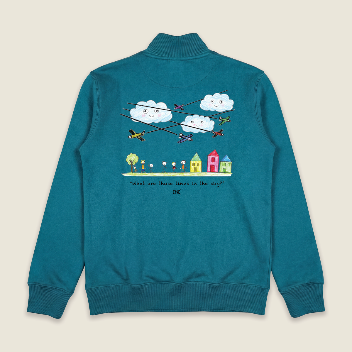 Fake Overcast Sweater | Teal