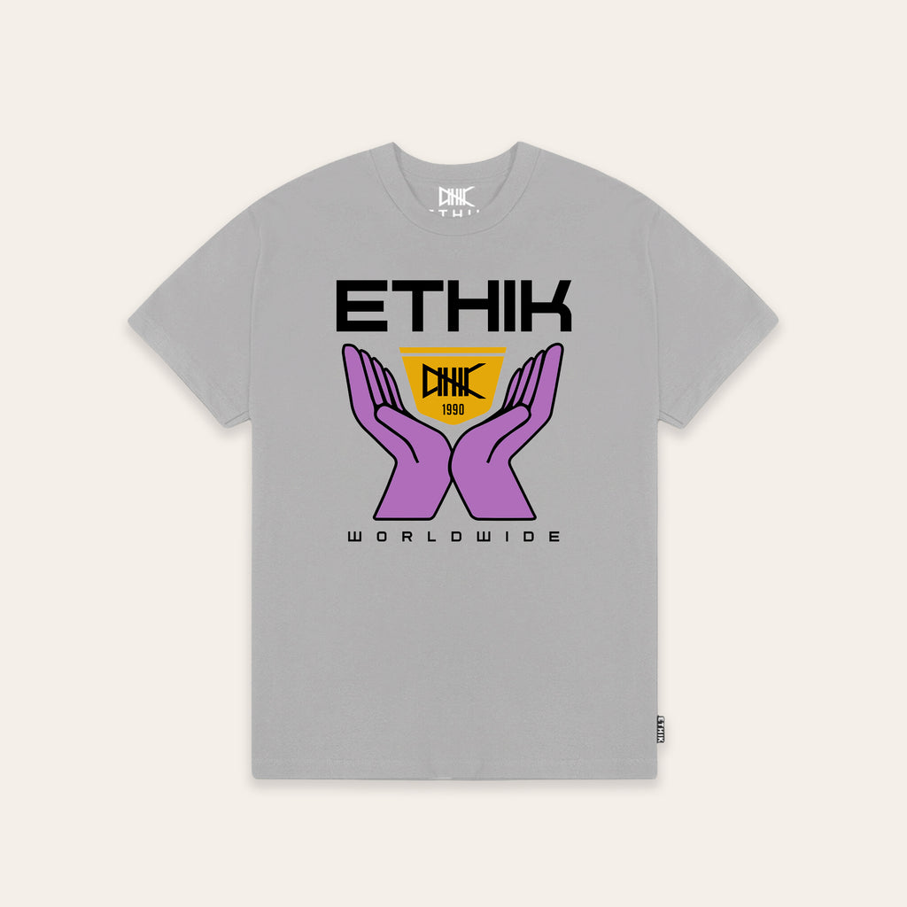 Praise Tee | Ice Grey