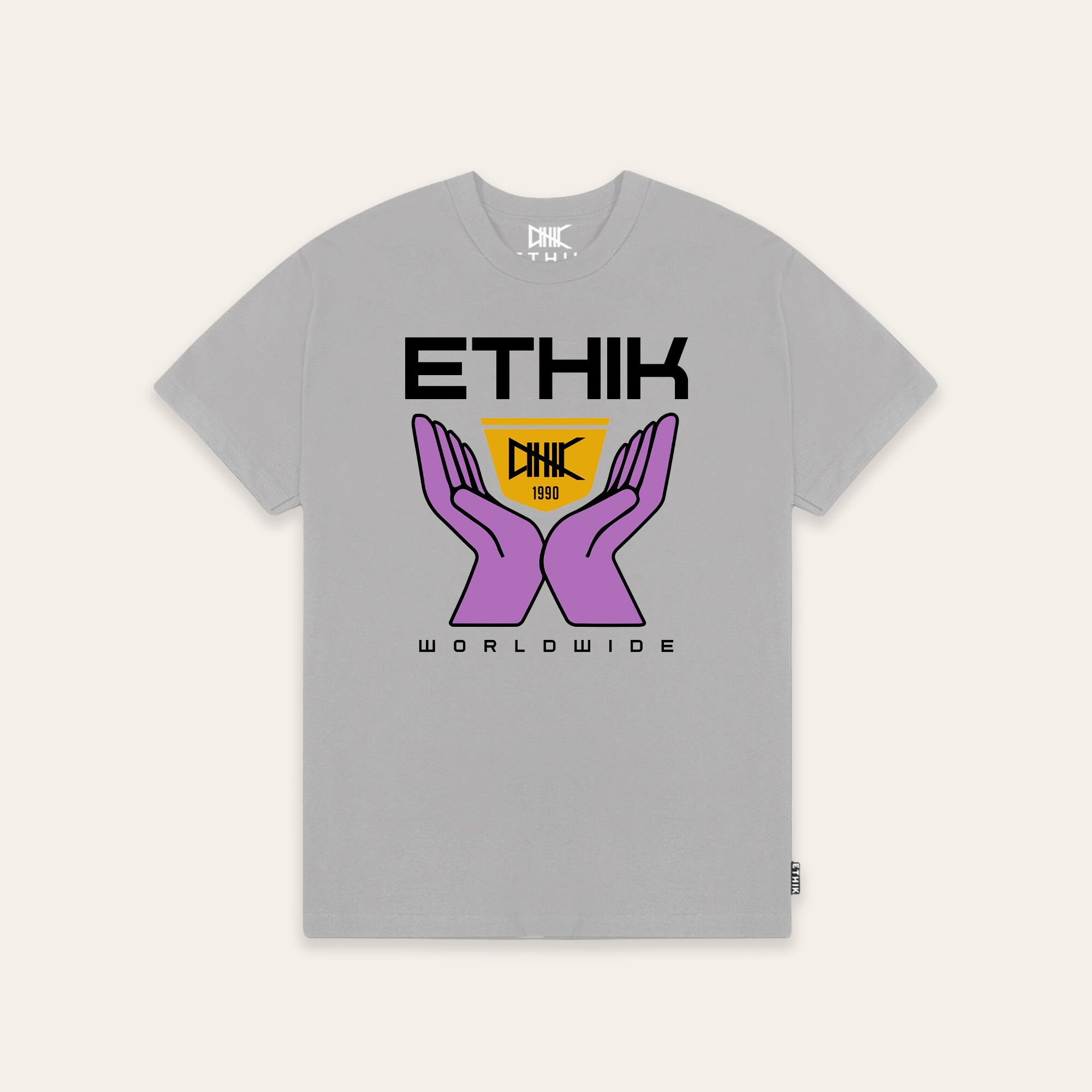 Praise Tee | Ice Grey