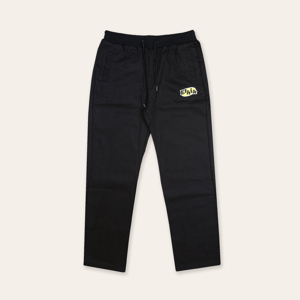 Quilted Joggers |  Black