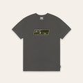 Retro Logo Tee | Charcoal