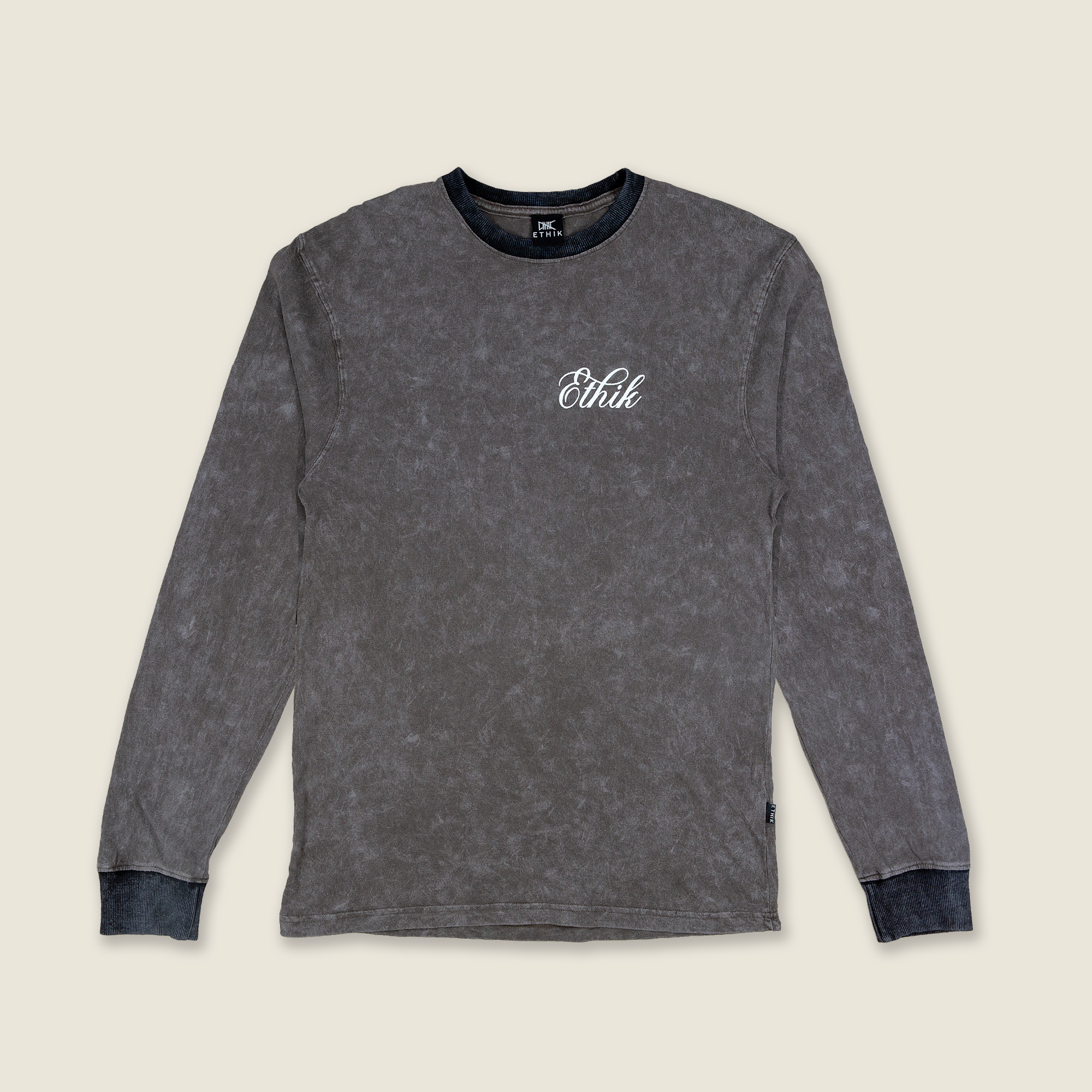 Script Pigment Dyed Longsleeve