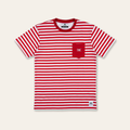 OG Striped Pocket Tee | Red (c. 2020)