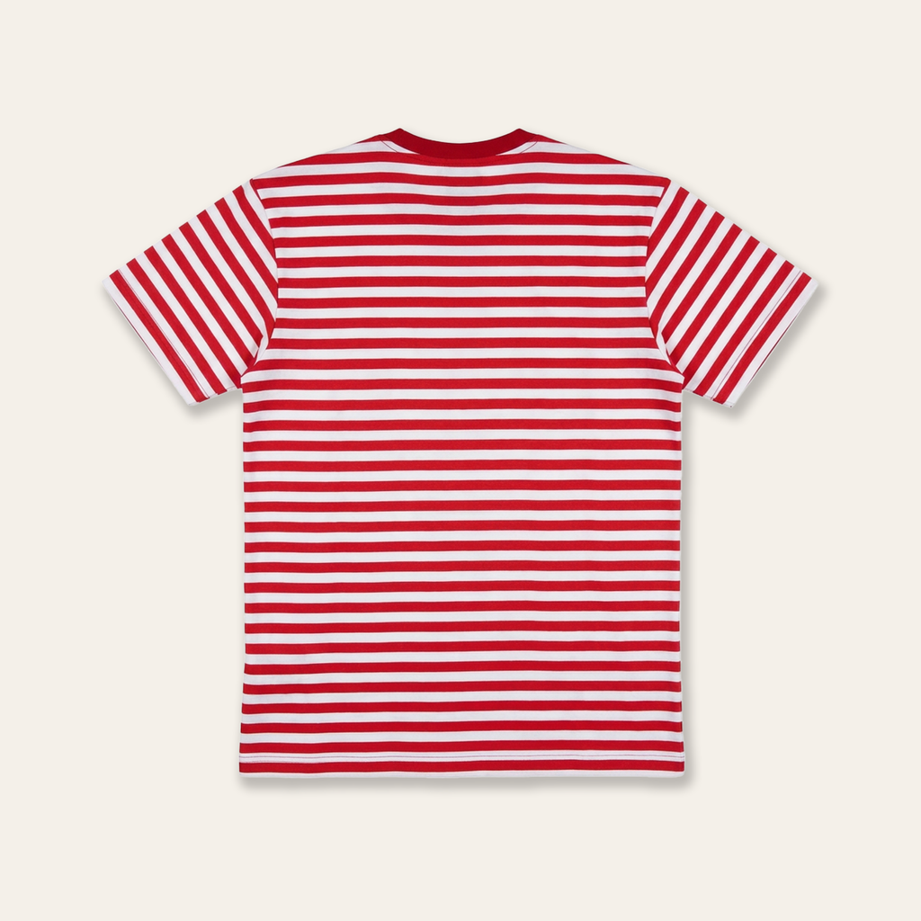 OG Striped Pocket Tee | Red (c. 2020)