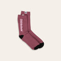TM logo socks | Maroon