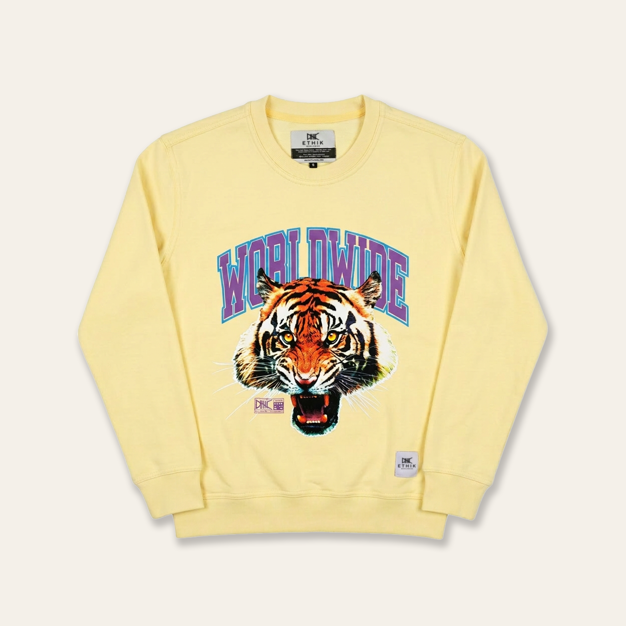 Tiger Style Crewneck | Cream (c. 2019)