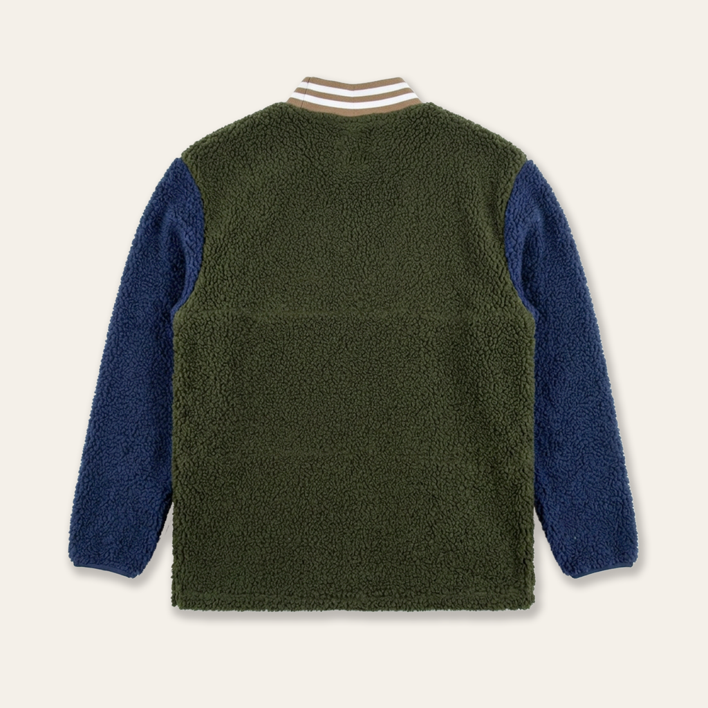 Polar Fleece Sherpa Sweater | Green (c. 2017)
