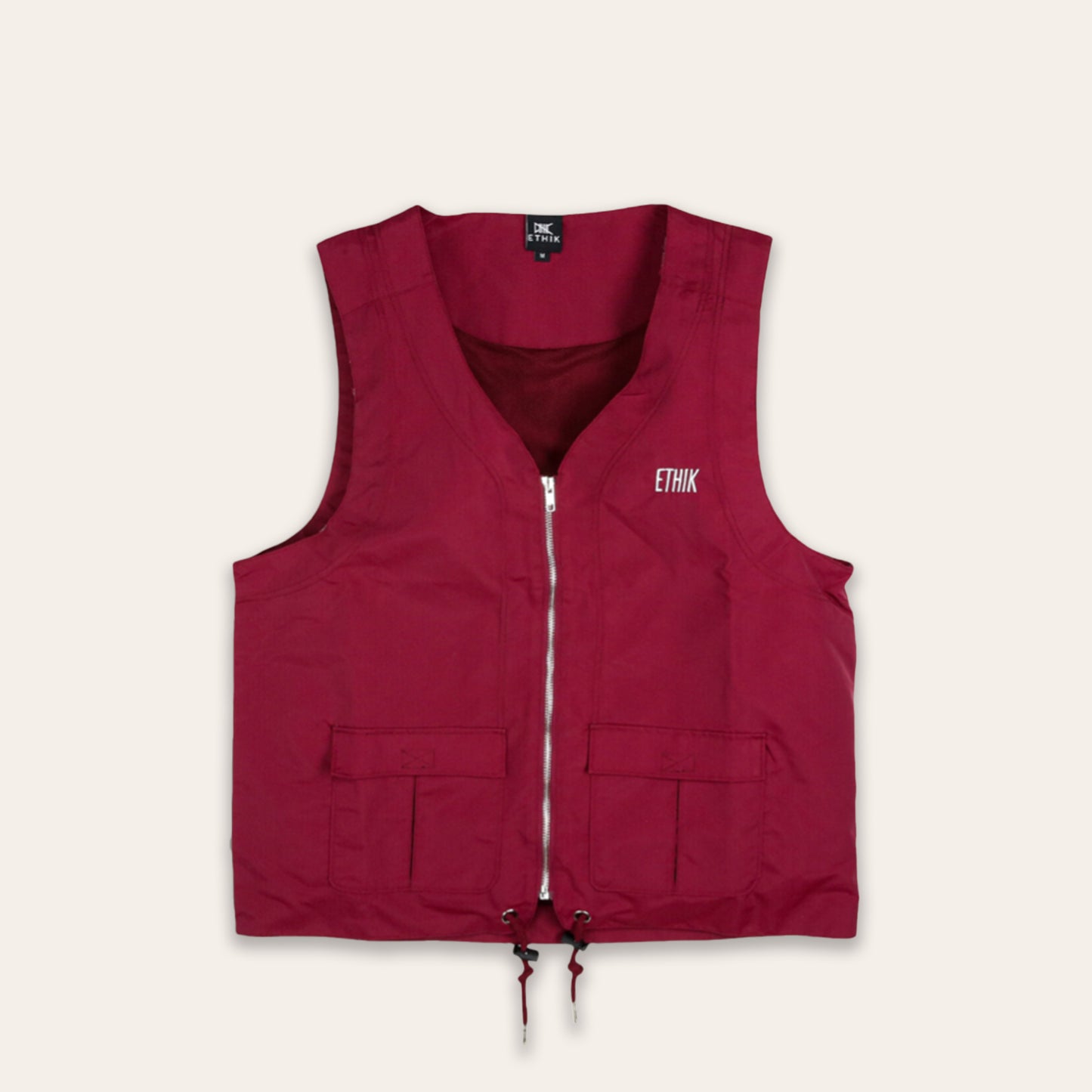 Downtown Dwellers Tactical Vest | Maroon