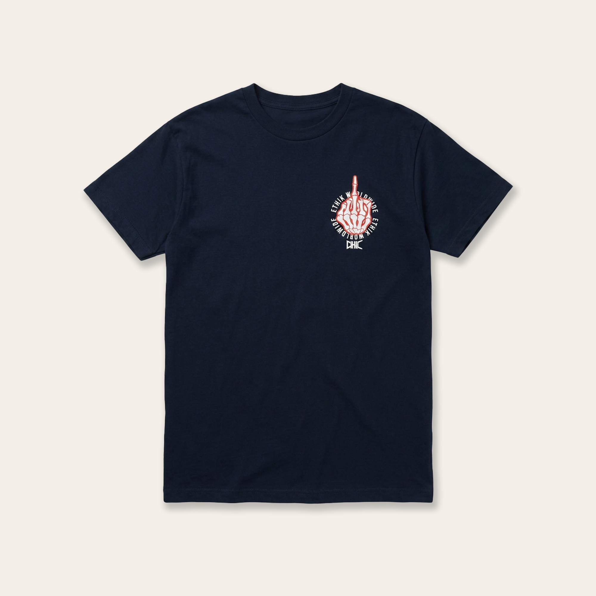 Middle Finger Tee | Black (c. 2020)