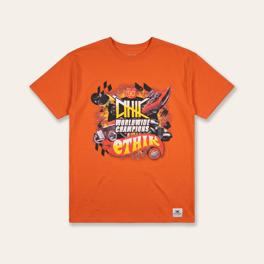 ETHIK Racing Tee | Orange (c. 2019)