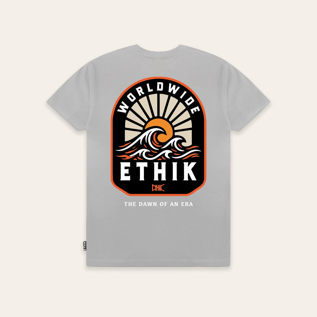 New Dawn Tee | Ice Grey