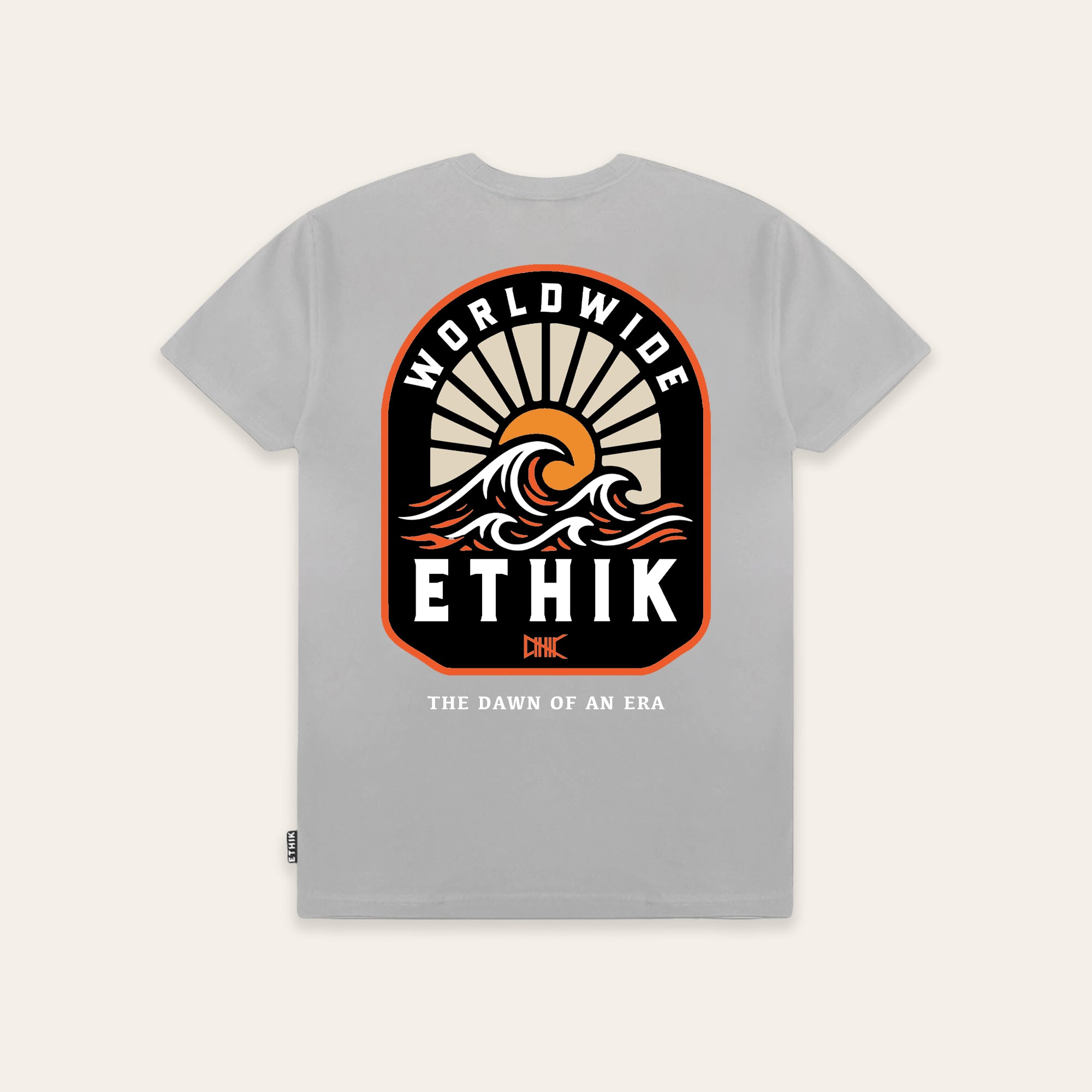 New Dawn Tee | Ice Grey