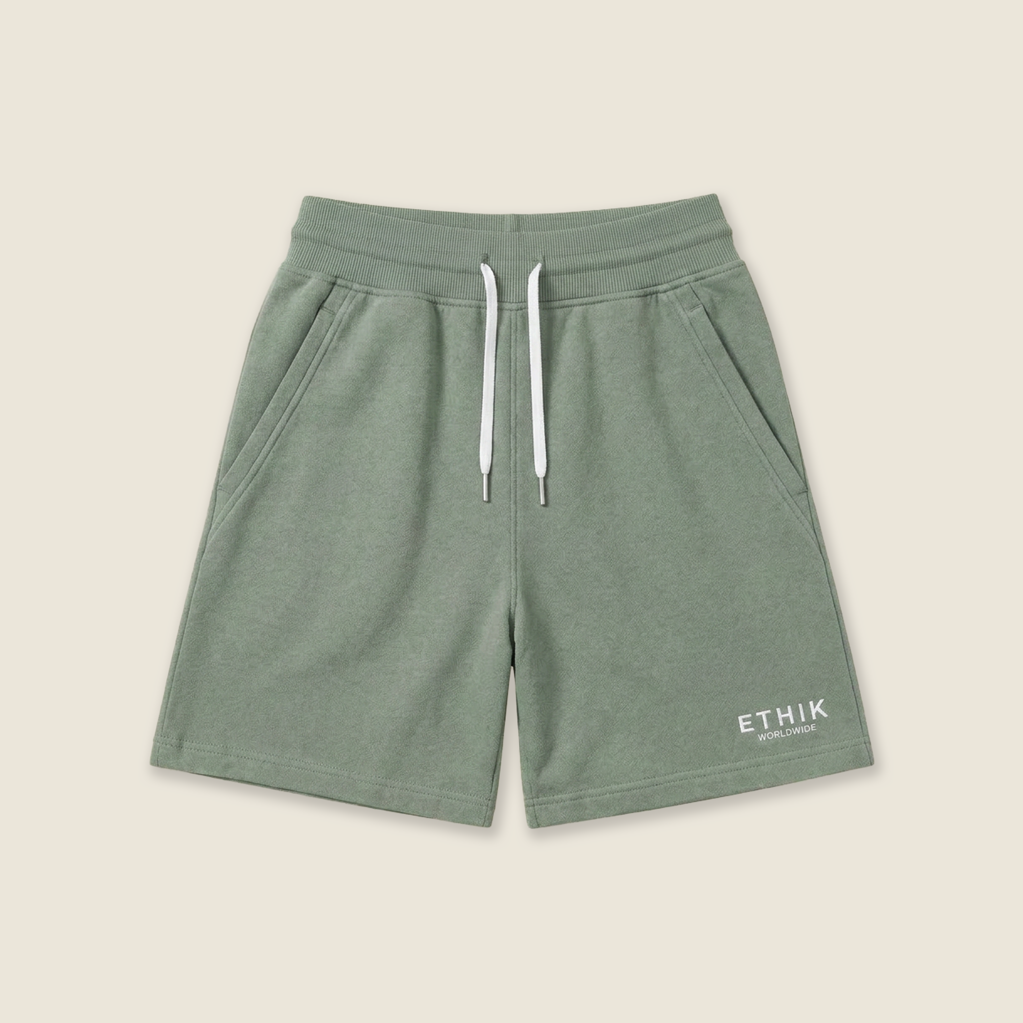 Terry Block Shorts | Sage