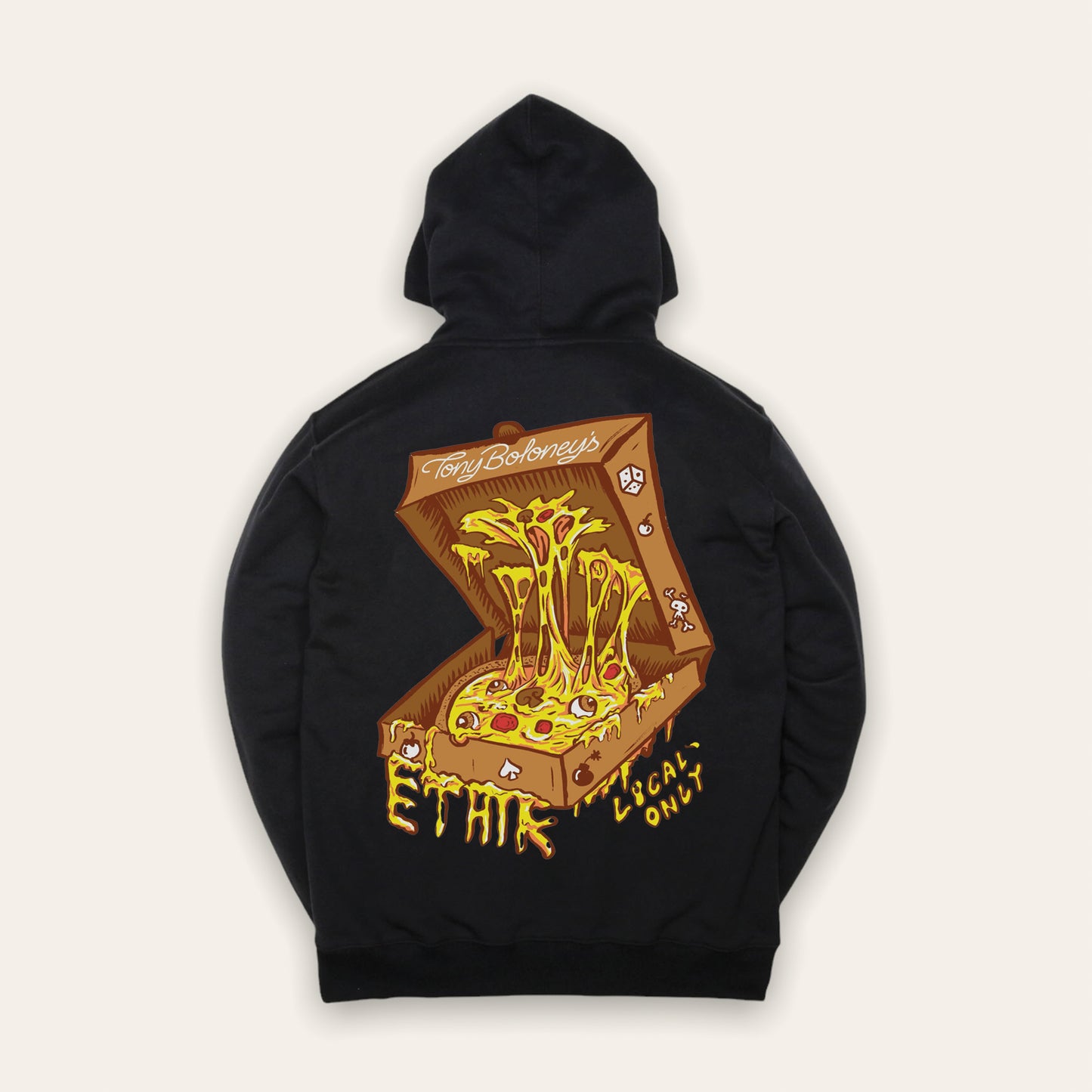 Tony Boloney Collab Hoodie | Black