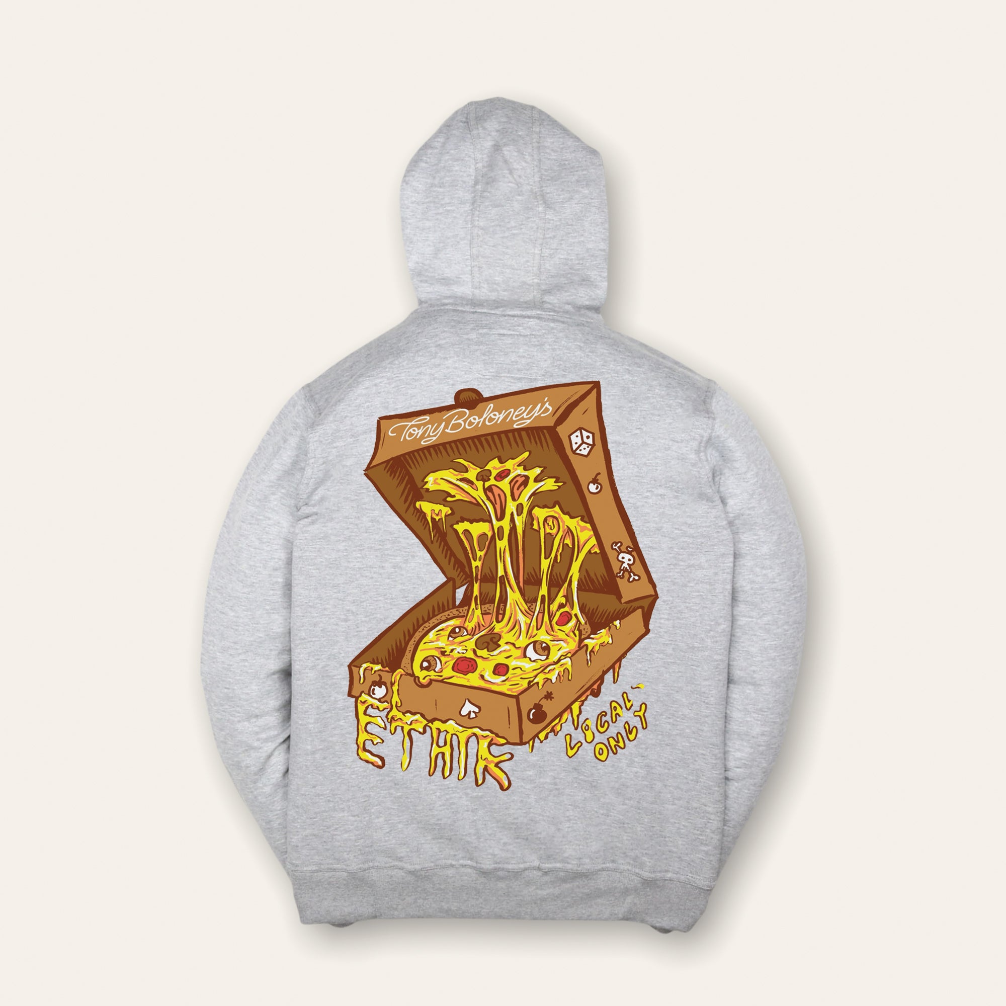 Tony Boloney's Collab Hoodie | Grey