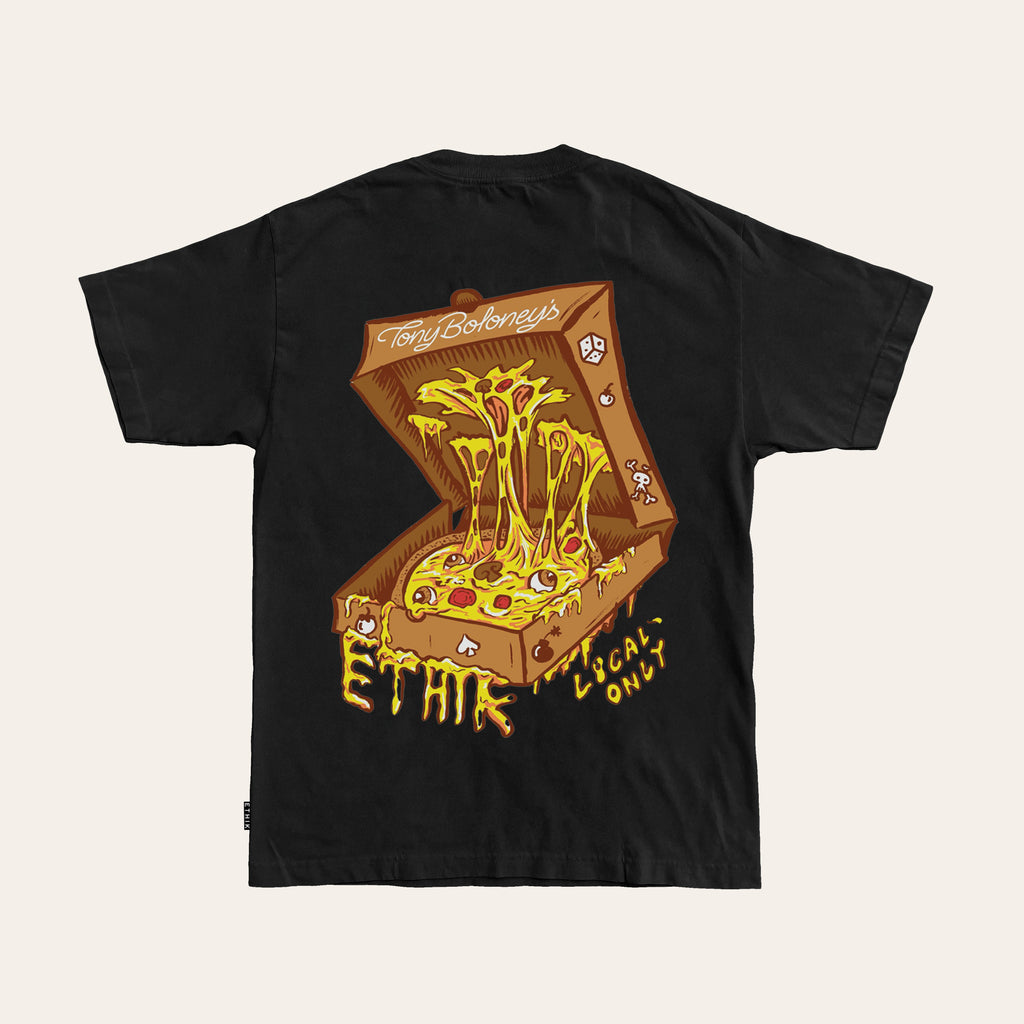 Tony Boloney's Collab Tee | Black