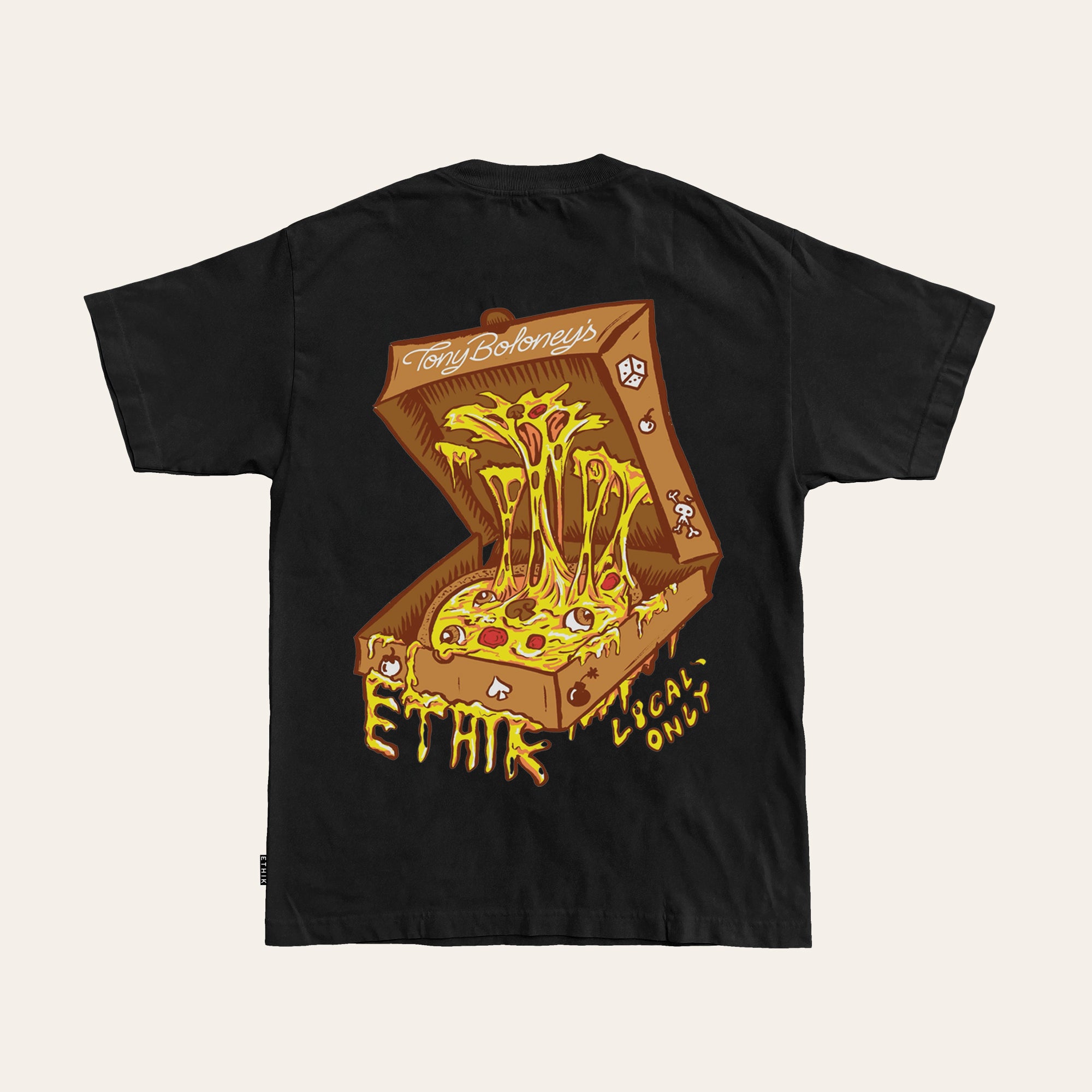 Tony Boloney's Collab Tee | Black