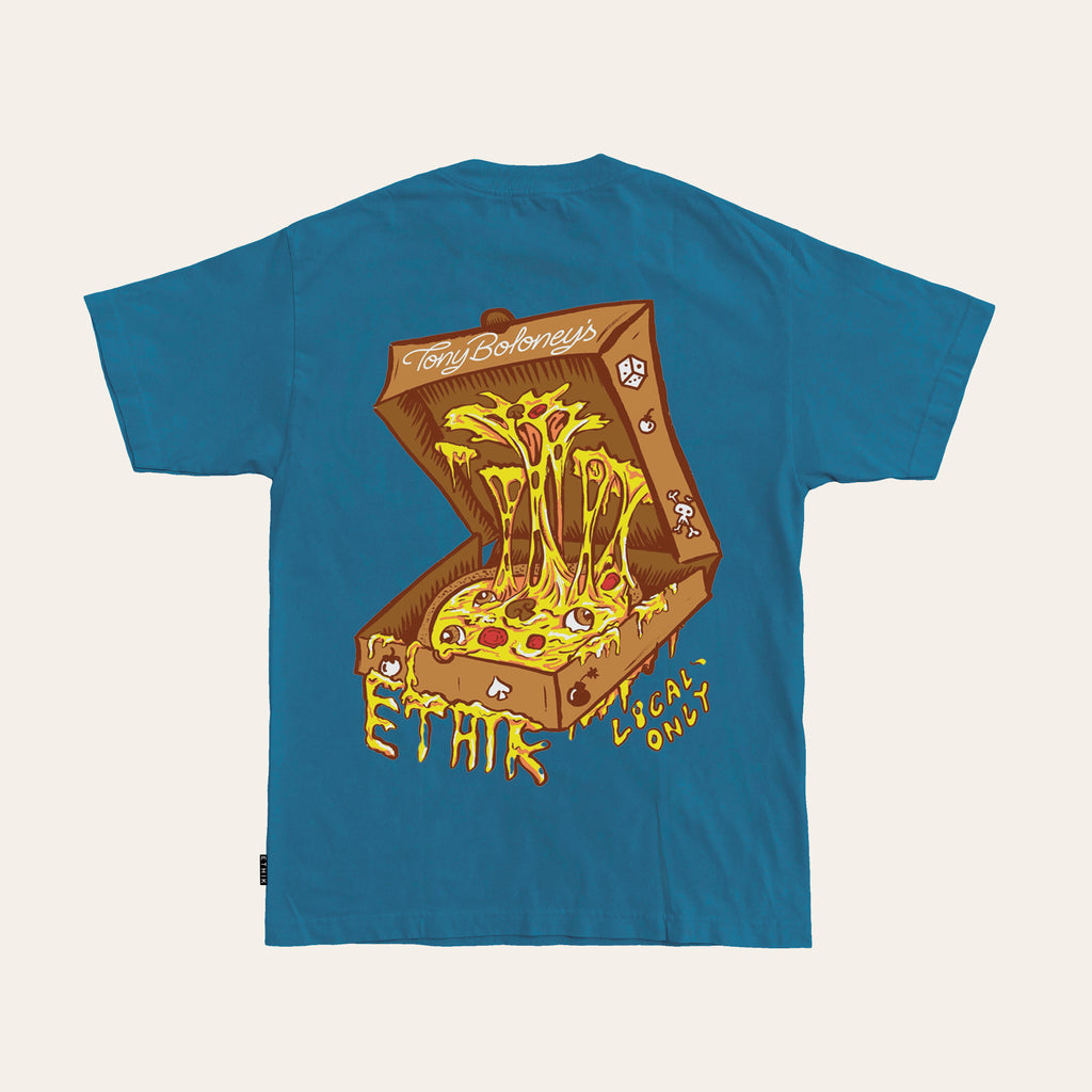 Tony Boloney's Collab Tee | Dark Blue