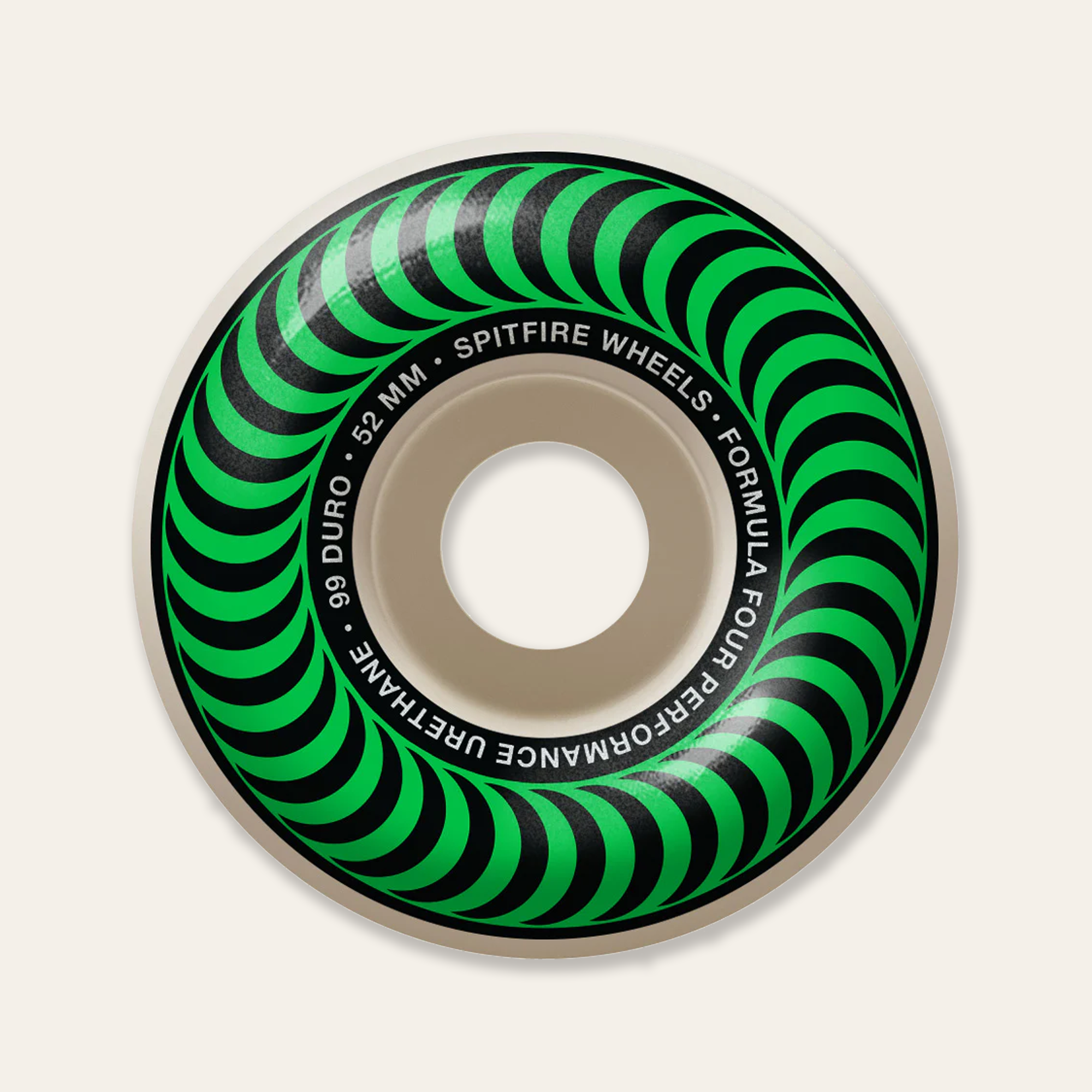 Spitfire - F4 99D Classic 53mm - Grn/Blk
