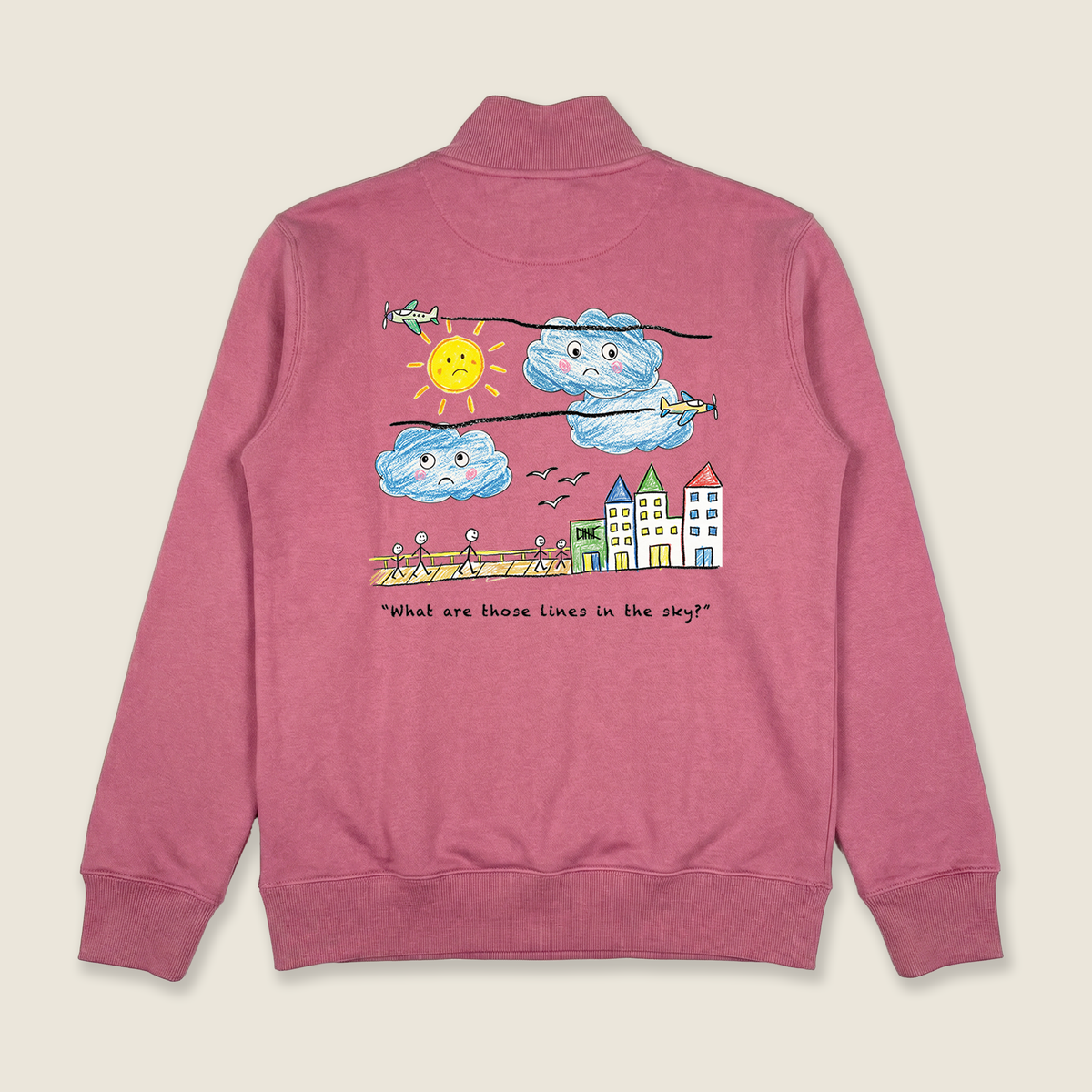 Fake Overcast Sweater | Plum