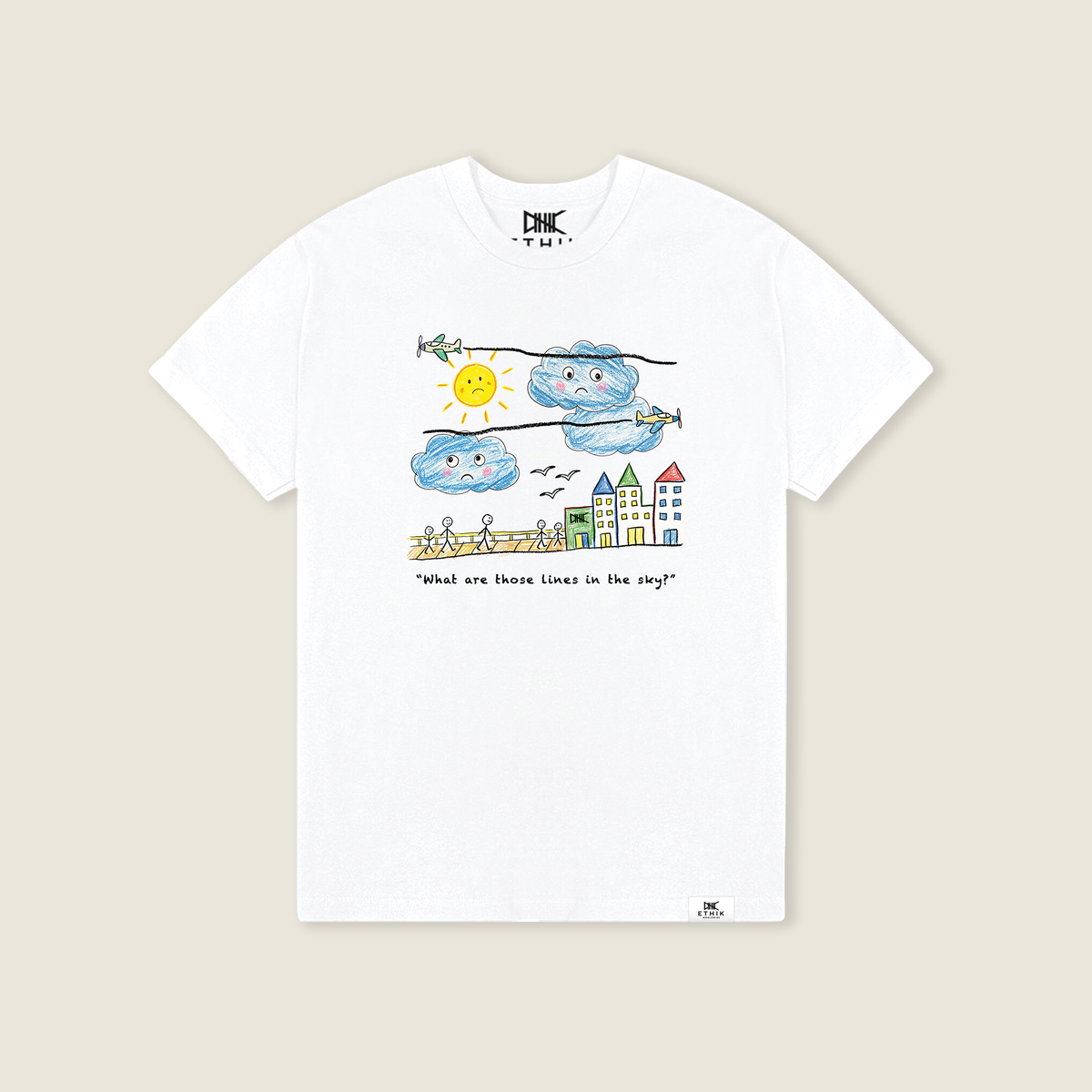 Fake Overcast Tee | White