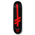 DW GANG SPRAY DECK-8.0 BLK/RED