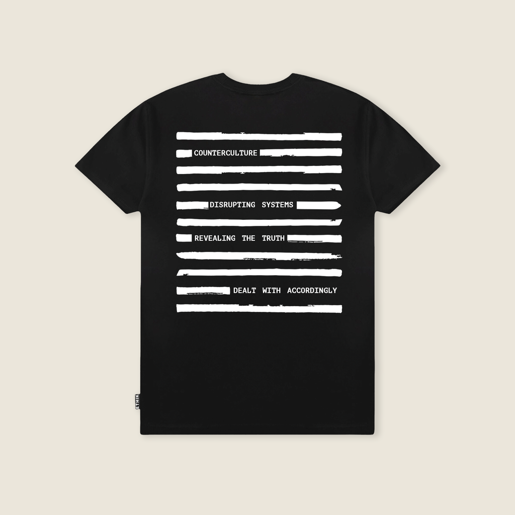 Redacted Tee | Black