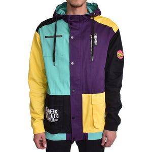 Lego Brick Jacket | Purple