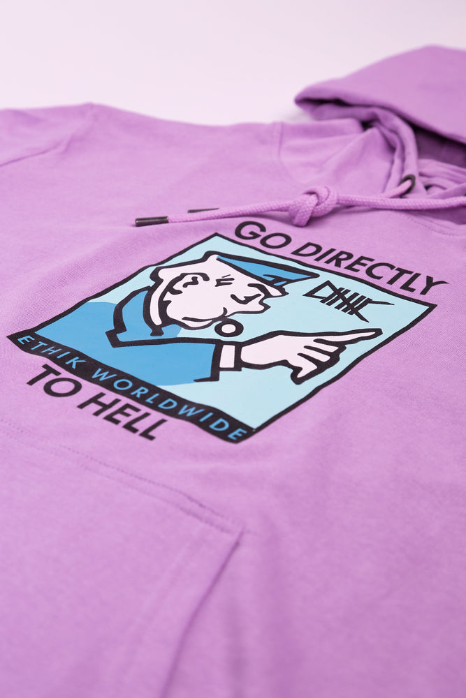 Go To Hell Hoodie | Lavender