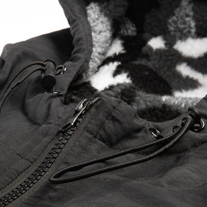 Half Zip Sherpa Fleece Jacket | Camo