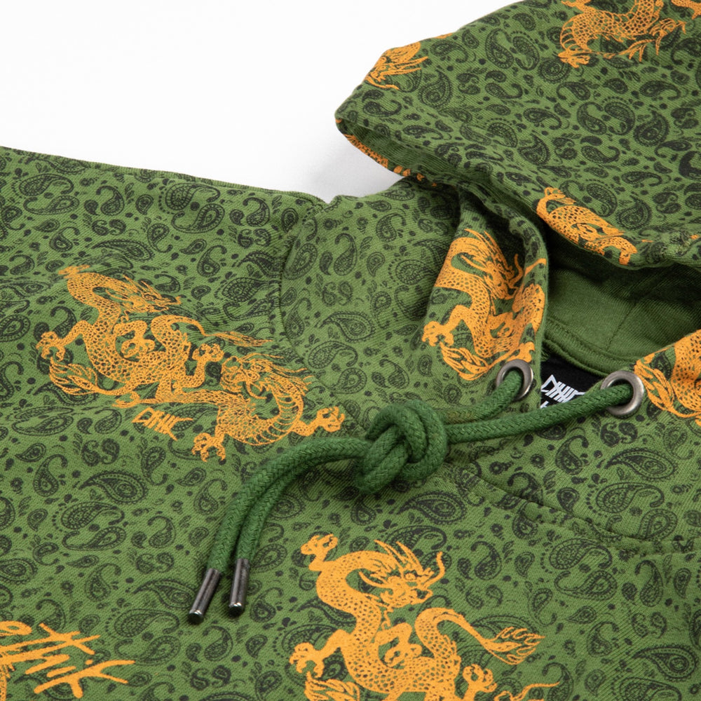 
            
                Load image into Gallery viewer, Mantra Paisley Hoodie | Green
            
        