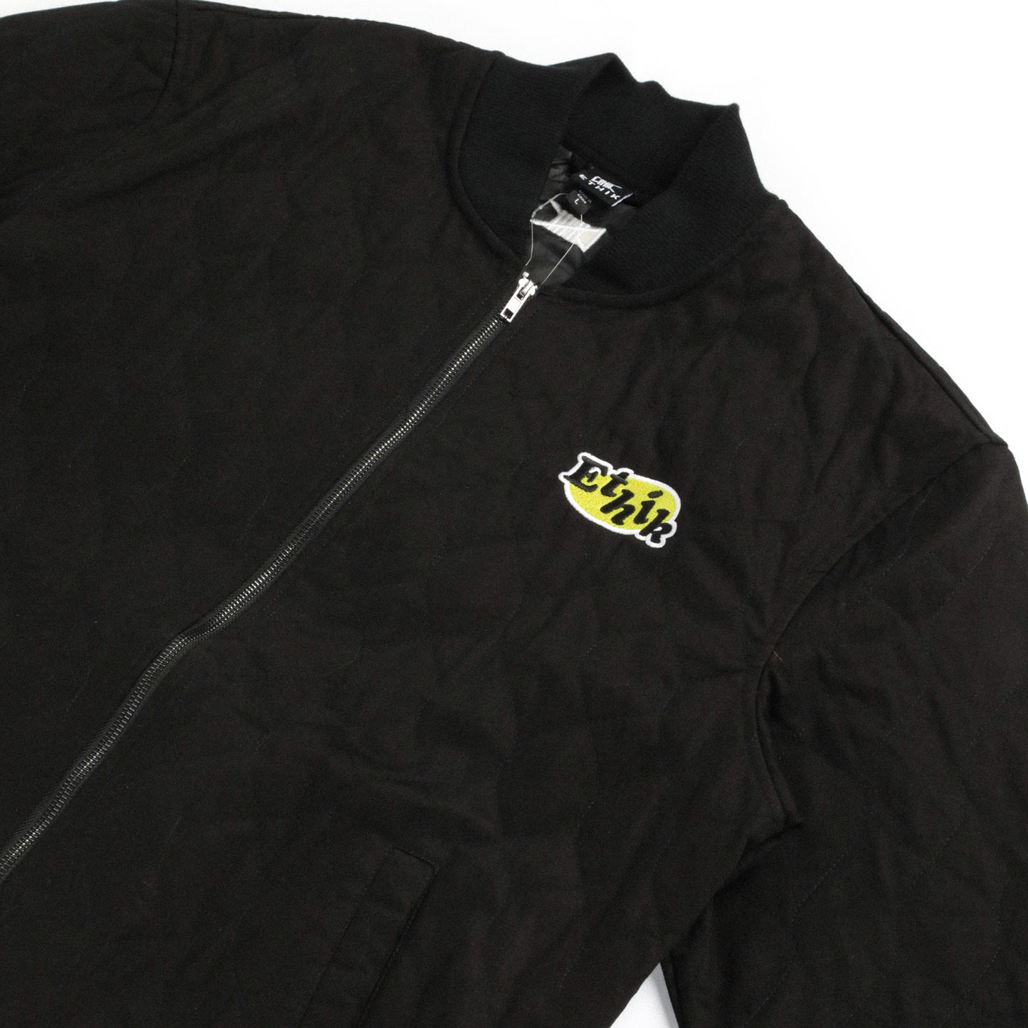 Quilted Bomber |  Black