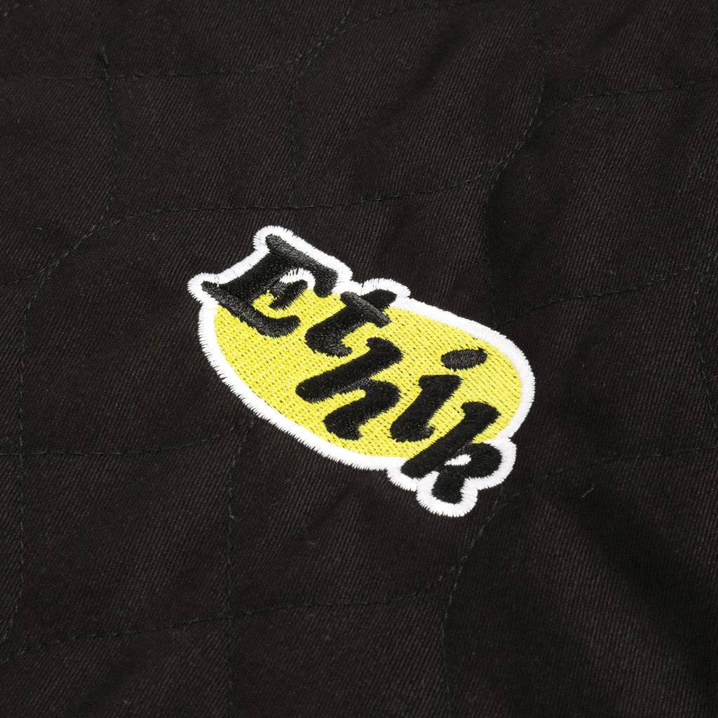 Quilted Bomber |  Black