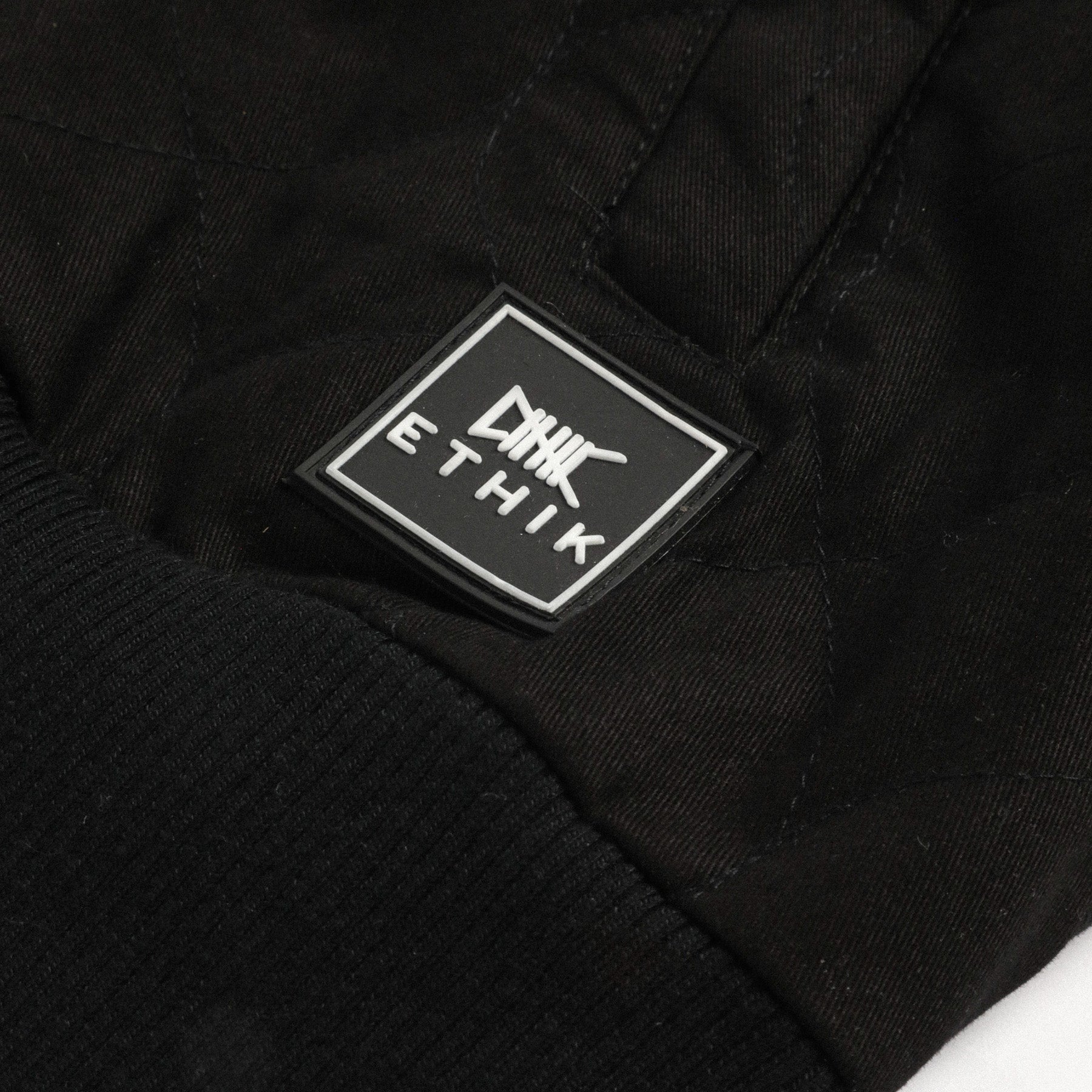 Quilted Bomber |  Black