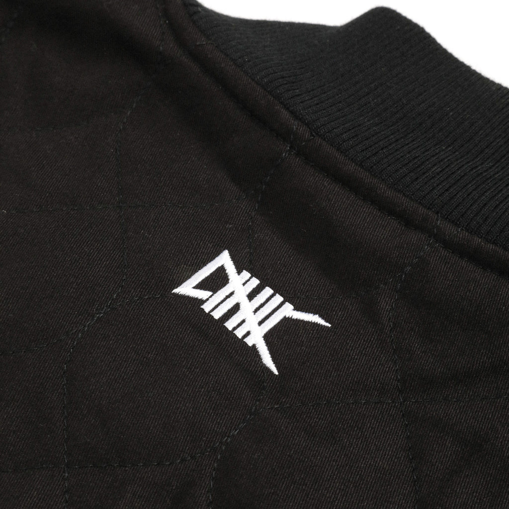 Quilted Bomber |  Black