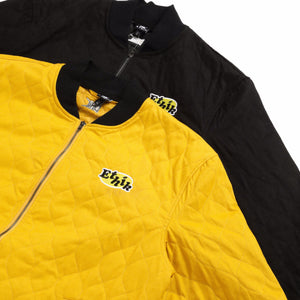 Quilted Bomber | Yellow