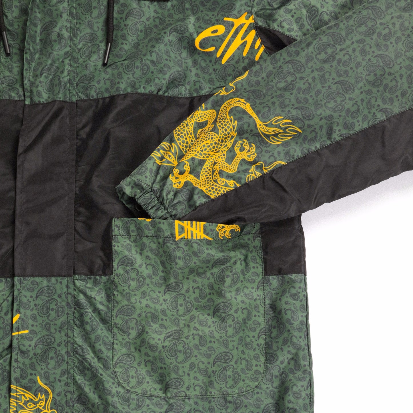 Mantra Paisley Kimono Jacket | Green
