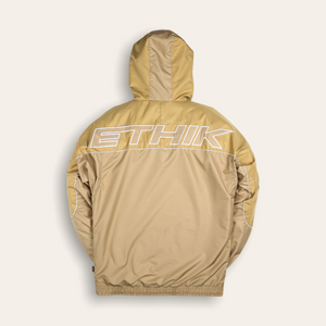 Borderline Zip Jacket |  Tan