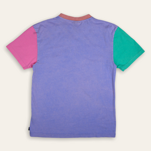 
            
                Load image into Gallery viewer, Colorblocked Tee  | Purple/Multi
            
        