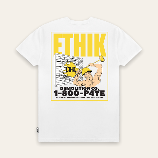 Demolition Co. Tee  |  White